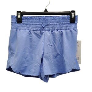 RBX Women's Blue Stretch Pull On Panty Lined 3" Athletic Running‎ Shorts NWT XS